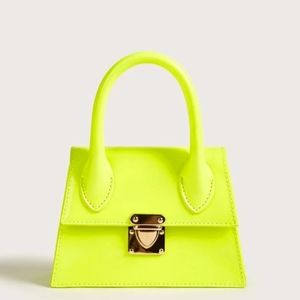Push Lock Satchel Bag!